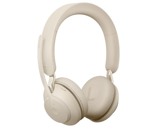 Jabra Evolve2 65 USB-A Beige UC Stereo Austiņas
