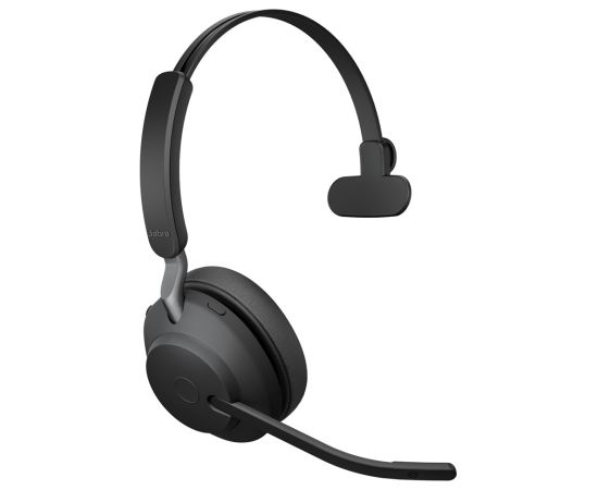 Jabra Evolve2 65 USB-C UC Chrg stand Mono - Black Austiņas