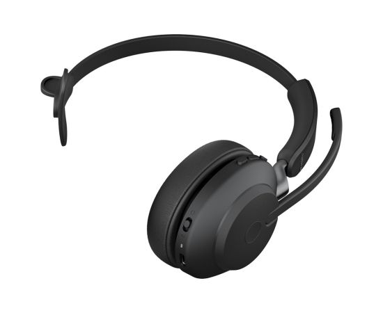 Jabra Evolve2 65 USB-C UC Chrg stand Mono - Black Austiņas