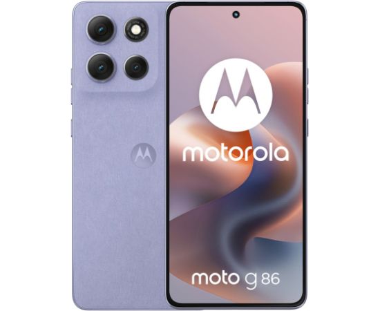 Motorola moto g86 5G 16.9 cm (6.67") Dual SIM Android 15 USB Type-C 8 GB 256 GB 5200 mAh Lilac Мобильные телефоны