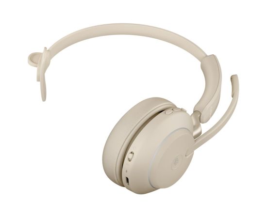 Jabra Evolve2 65 USB-C Beige MS Mono Austiņas