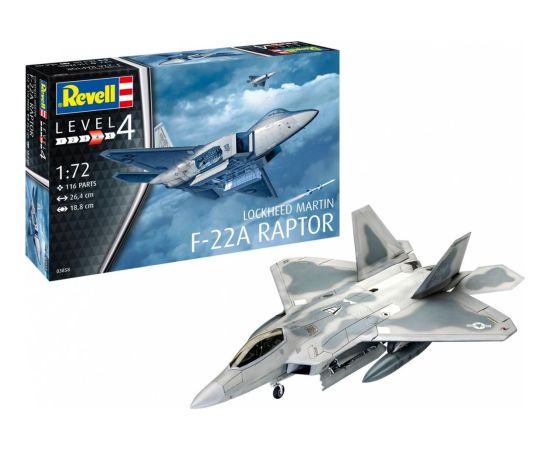 Revell Model plastikowy lockheed martin f-22a raptor Фигурки и герои