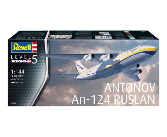 Revell Model plastikowy antonov an-124 ruslan 1/144 Фигурки и герои