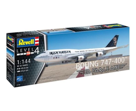Revell Model plastikowy boeing 747-400 ed forceone 1/144 Фигурки и герои