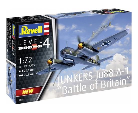 Revell Model plastikowy junkers ju88 a-1 battle of britain Фигурки и герои