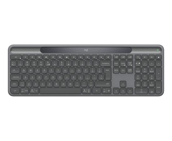 Logitech Klawiatura slim solar+ for business grafitowa Klaviatūras
