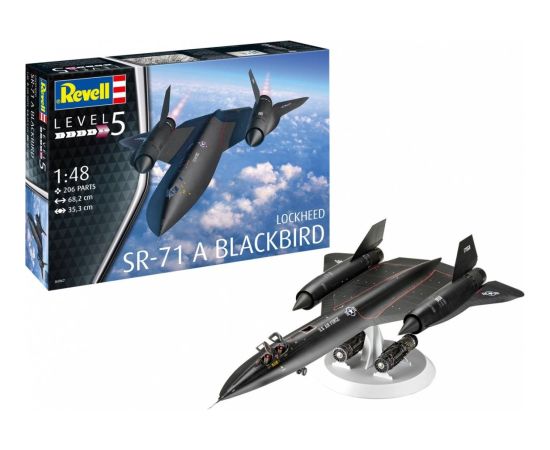 Revell Model plastikowy lockheed sr-71 blackbird 1/48 Figūriņas un varoņi