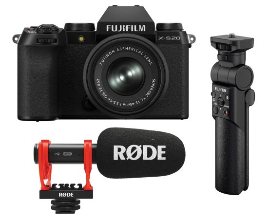 Fujifilm X-S20 + XC 15-45mm Vlogger Kit Jaunumi - Audio-Video