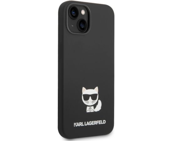 Karl Lagerfeld Liquid Silicone Choupette Защитный чехол для iPhone 14 Plus / чёрный Чехлы - альтернативные