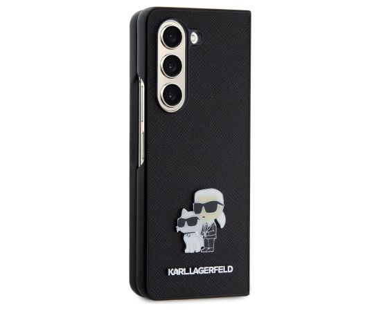 Karl Lagerfeld PU Saffiano Karl and Choupette NFT Защитный чехол для Samsung Galaxy Z Fold5 / чёрный Чехлы - альтернативные