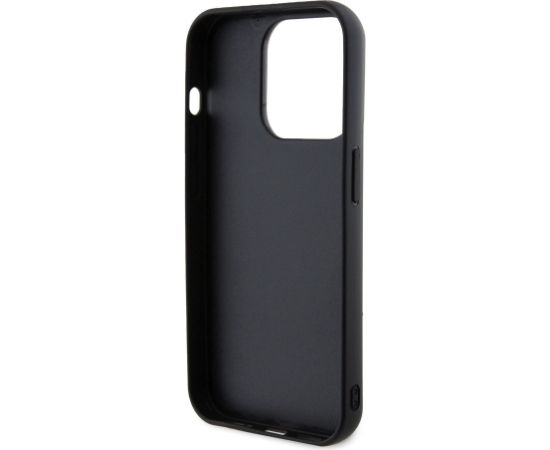 Karl Lagerfeld 3D Rubber Karl and Choupette Case Aizsargapvalks priekš iPhone 13 Pro / melns Neoriģinālie Maciņi