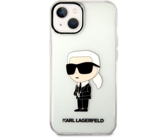 Karl Lagerfeld IML Ikonik NFT Case Защитный чехол для iPhone 14 Plus / прозрачный Чехлы - альтернативные