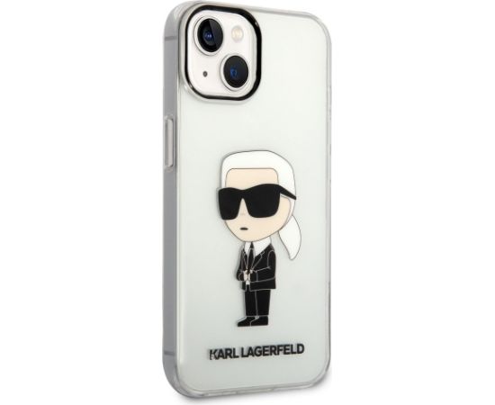 Karl Lagerfeld IML Ikonik NFT Case Защитный чехол для iPhone 14 Plus / прозрачный Чехлы - альтернативные