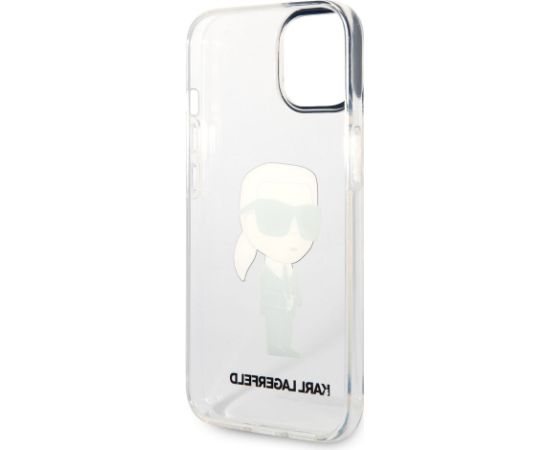 Karl Lagerfeld IML Ikonik NFT Case Защитный чехол для iPhone 14 Plus / прозрачный Чехлы - альтернативные