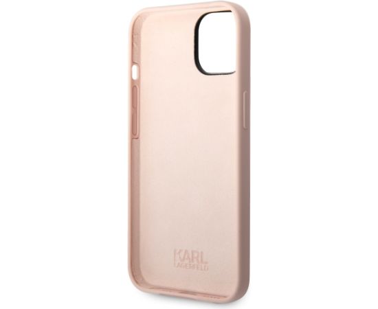 Karl Lagerfeld Liquid Silicone Ikonik NFT Case Защитный чехол для iPhone 14 Plus / розовый Чехлы - альтернативные