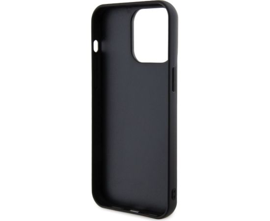 Karl Lagerfeld 3D Rubber Karl and Choupette Case Aizsargapvalks priekš iPhone 13 Pro Max / melns Neoriģinālie Maciņi