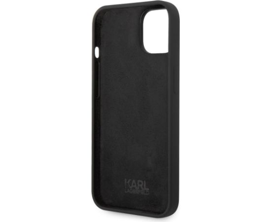 Karl Lagerfeld Liquid Silicone Ikonik NFT Защитный чехол для iPhone 14 Plus / чёрный Чехлы - альтернативные