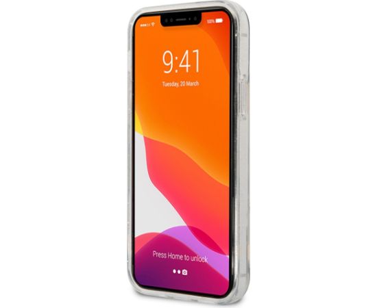 Karl Lagerfeld IML Glitter Karl and Choupette NFT Защитный чехол для iPhone 12/12 Pro / прозрачный Чехлы - альтернативные