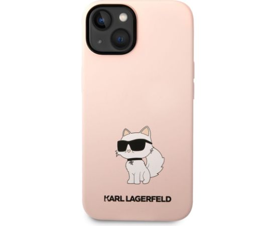 Karl Lagerfeld Liquid Silicone Choupette NFT Защитный чехол для iPhone 14 Plus / розовый Чехлы - альтернативные