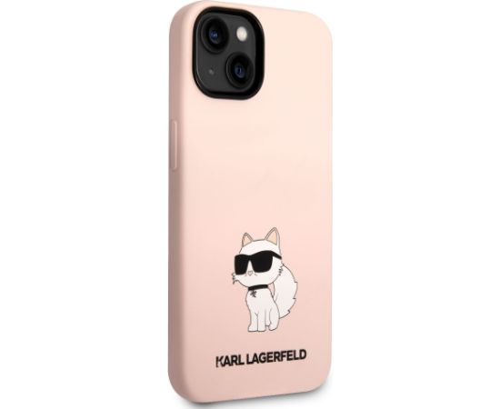 Karl Lagerfeld Liquid Silicone Choupette NFT Защитный чехол для iPhone 14 Plus / розовый Чехлы - альтернативные