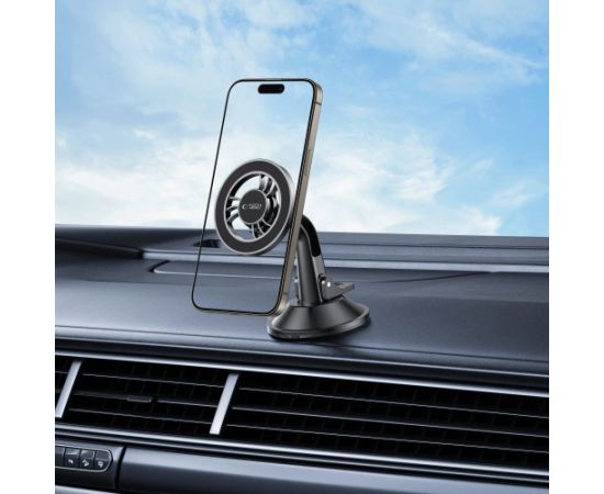 Tech-Protect N56 Magnetic MagSafe turētājs automašīnas kabīnai, vējstikla stiprinājums - melns Telefonu Turētāji Auto Velo Moto