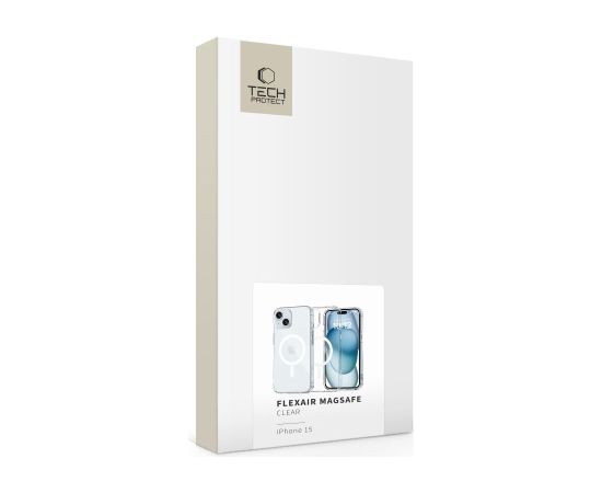 Tech-Protect Flexair Magsafe Iphone 15 caurspīdīgs Neoriģinālie Maciņi