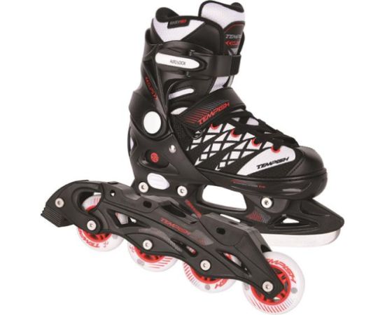 Tempish Clips Duo Adjustable Ice/Inline Skates Size 29-32 Роликовые коньки