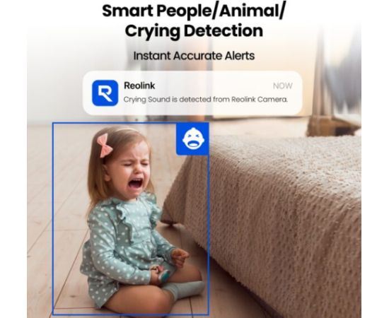 Reolink Camera E Series E321 Tabletop 3 MP 4mm/F2.0 MicroSD up to 512GB Video novērošanas kameras