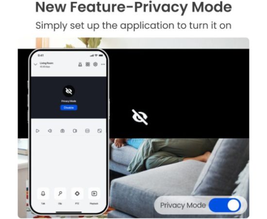 Reolink Camera E Series E321 Tabletop 3 MP 4mm/F2.0 MicroSD up to 512GB Video novērošanas kameras