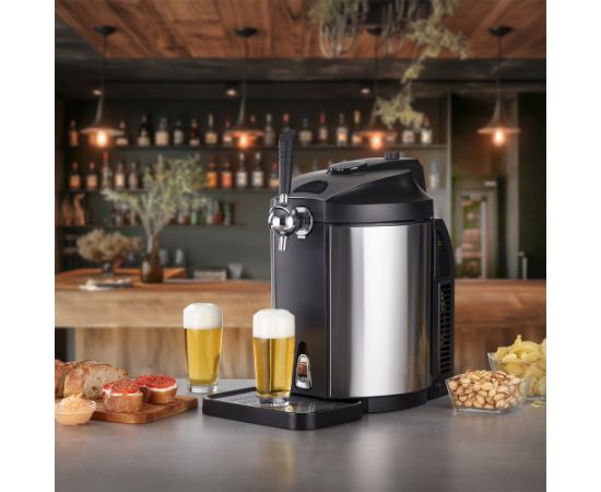 Caso Beer Dispenser BeerMaster Free standing Stainless Steel/Black Jaunumi Sadz. tehnika