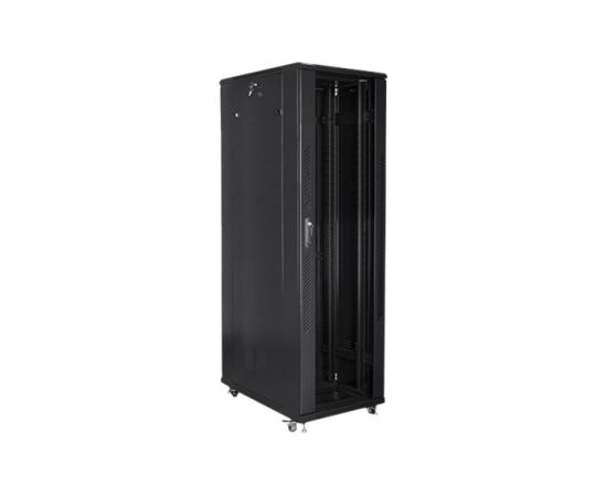 Lanberg Rack cabinet 19" free-standing 42U/800x1000 (flat pack) FF01-8042-12B Black Серверы и компоненты серверов
