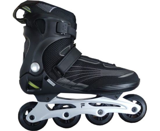 Fila MIZAR 80 (44) BLACK/LIME (010621220) skrituļslidas Роликовые коньки