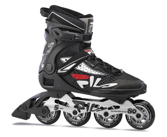 Fila LEGACY PRO 80 (42) BLCK/SILV/RED (010619100) skrituļslidas Роликовые коньки
