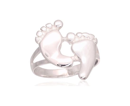 Sudraba gredzens #2101659, Sudrabs 925°, Izmērs: 15.5, 2.8 gr. Sieviešu