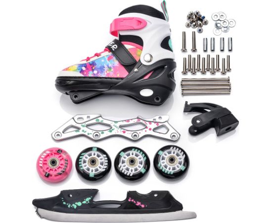 Skrituļslidas Meteor 4w1 Painter S 30-33 Самокаты детские