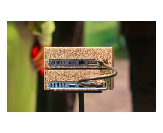 NVIDIA DGX Spark personal AI Supercomputer Double stack bundle cable  QSFP - QSFP  0.5m  34 AWG Grafiskās video kartes