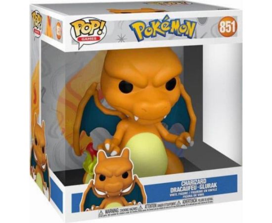 Funko Pop! Games: Pokemon - Charizard #851 Vinyl Figure (10) Фигурки и герои