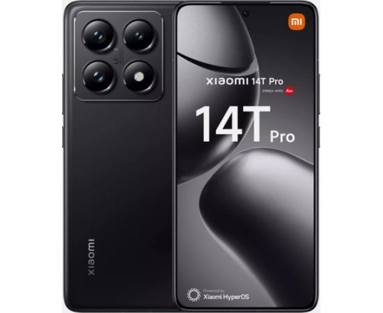Xiaomi 14T Pro 5G 12GB/512GB black Мобильные телефоны