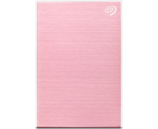 Seagate One Touch with Password 2 TB, Rose Gold External Hard Drive, Micro USB-B 3.2 Gen 1 (5 Gbps) SSD Cietie Diski (Solid state drive)