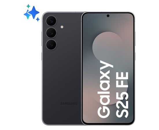 Samsung Galaxy S25 FE 5G 17 cm (6.7") Dual SIM USB Type-C 8 GB 128 GB 4900 mAh Black Мобильные телефоны