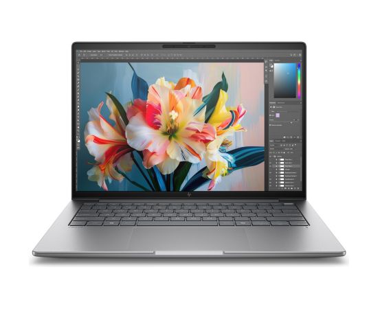 HP ZBook 8 G1i Intel Core Ultra 7 255H Mobile workstation 35.6 cm (14") WUXGA 16 GB DDR5-SDRAM 512 GB SSD NVIDIA RTX 500 Ada Wi-Fi 7 (802.11be) Windows 11 Pro AI Workstation, AI PC Silver Portatīvie datori