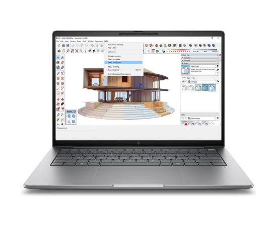HP ZBook 8 G1i Intel Core Ultra 7 255H Mobile workstation 35.6 cm (14") WUXGA 16 GB DDR5-SDRAM 1 TB SSD NVIDIA RTX 500 Ada Wi-Fi 7 (802.11be) Windows 11 Pro AI Workstation, AI PC Silver Portatīvie datori