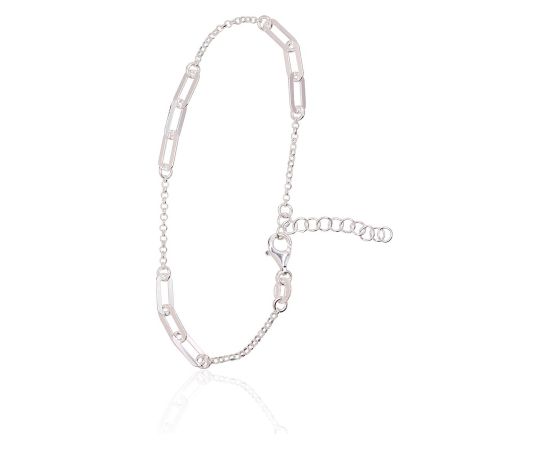 Серебряный браслет #2600401, Серебро 925°, длина: 17 см, 2.5 гр.  "Orio" kolekcija