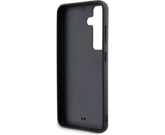 Karl Lagerfeld 3D Rubber Ikonik Case Aizsargapvalks priekš Samsung Galaxy S24 / melns Neoriģinālie Maciņi