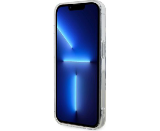 Karl Lagerfeld IML Ikonik MagSafe Case Aizsargapvalks priekš iPhone 15 Pro / caurspīdīgs Neoriģinālie Maciņi