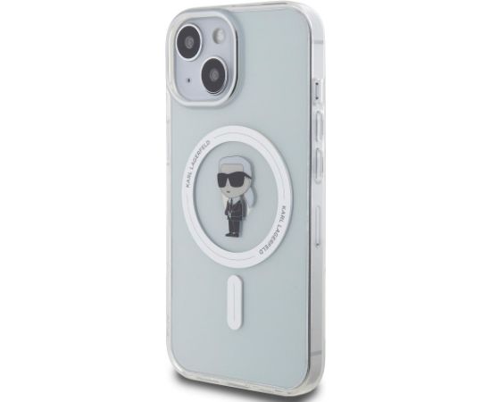 Karl Lagerfeld IML Ikonik MagSafe Case Защитный чехол для iPhone 15 / прозрачный Чехлы - альтернативные