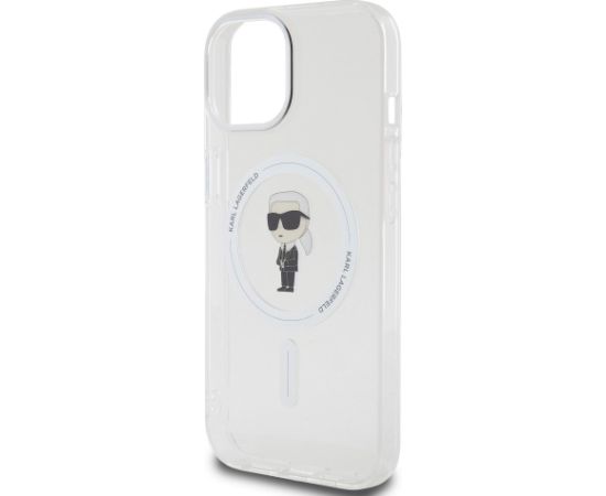 Karl Lagerfeld IML Ikonik MagSafe Case Защитный чехол для iPhone 15 / прозрачный Чехлы - альтернативные