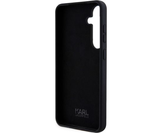 Karl Lagerfeld Liquid Silicone Ikonik NFT Case Защитный чехол для Samsung Galaxy S24+ / чёрный Чехлы - альтернативные
