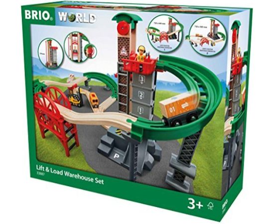 BRIO Large warehouse with lift - 33887 Lelles