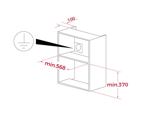 Built in microwave oven Teka black Mikroviļņu krāsnis, iebūvējamās